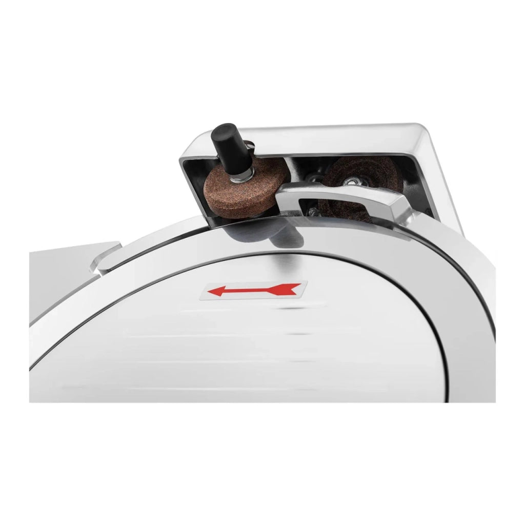 Affettatrice universale multiuso per prosciutto e salsicce con affilalama diametro 250 mm spessore 0/8 mm 14_0003857