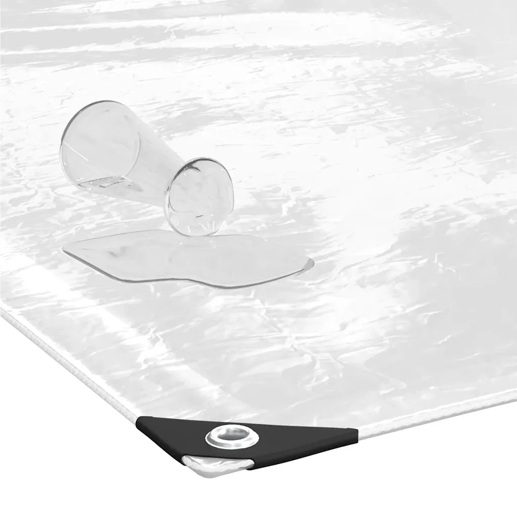 Telone Trasparente con Occhielli 4x10 m in PVC 4018610