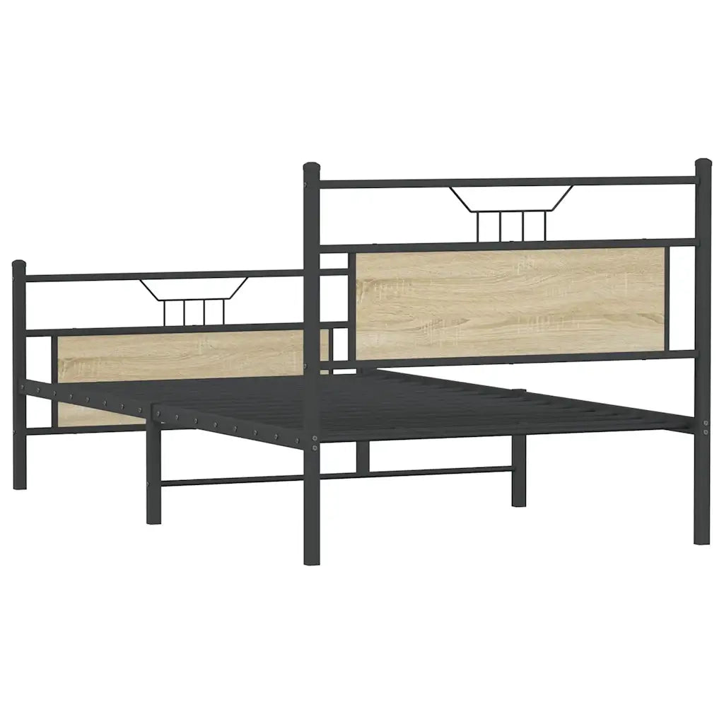Giroletto senza Materasso Rovere Sonoma 107x203cm in Truciolato 4106806