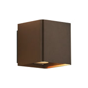 GHEE EVO - Applique LED 10W per Esterno IP65, Orientabile 30-130°, 4000K, Corten, Luce Progettuale - Rossini Group