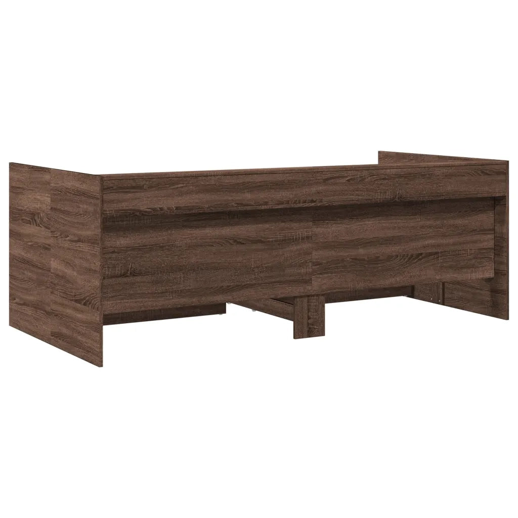 Divano Letto con Cassetti senza Materasso 75x190 cm 3280866