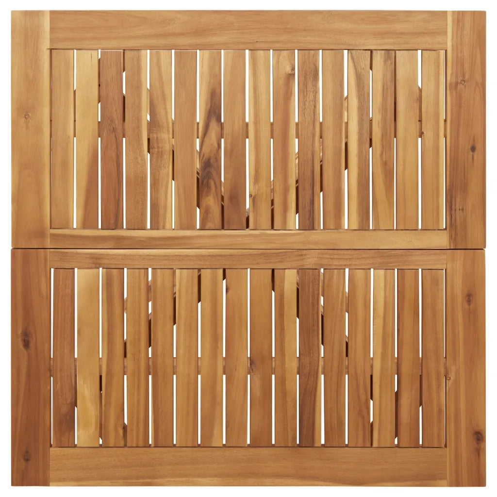 Set da Pranzo per Giardino 5 pz in Legno Massello di Acacia 3283569