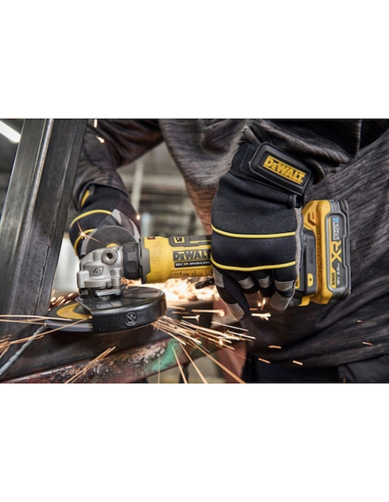 Mini-Smerigliatrice DeWALT DCG404H2T (2 x 5,0 Ah Powerstack + DCB1104 + TSTAK II)