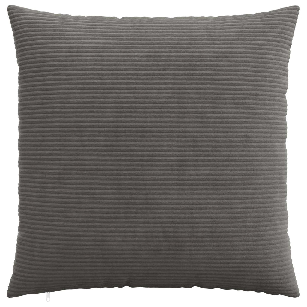 Federa 6 pcs HEERLEN Grigio Scuro 55 x 55 cm corduroy 912288