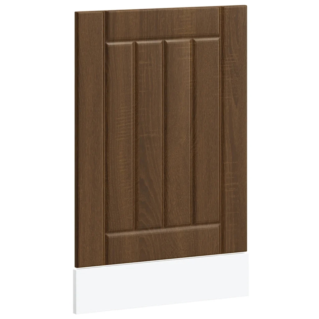 Pannello Lavastoviglie Lucca Rovere Marrone Legno Multistrato