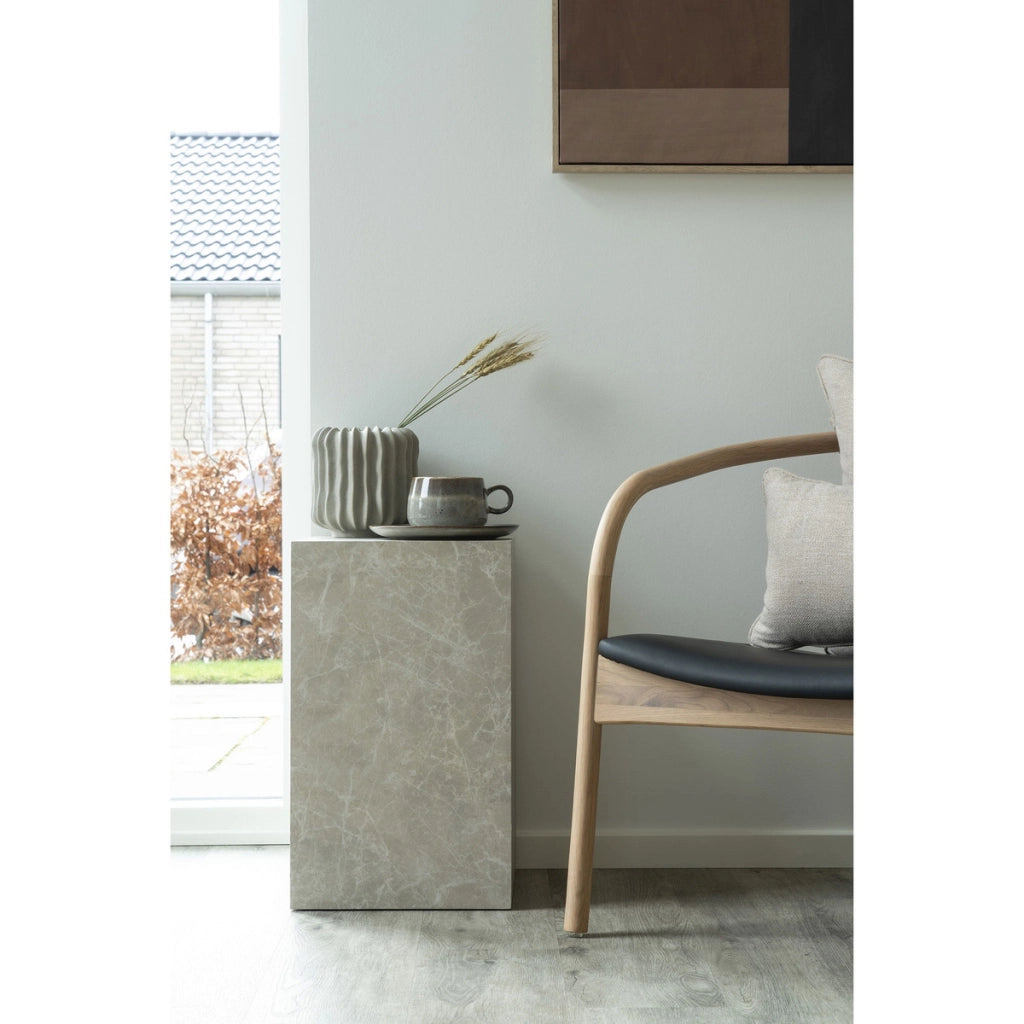 Tavolino Prague, Grigio, MDF, 30x30x50 cm