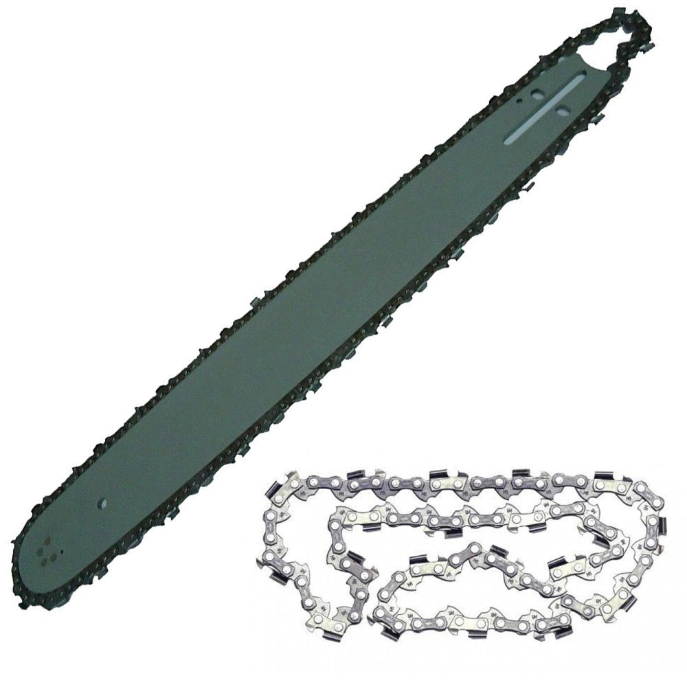 Trade Shop - Lama E Barra Per Motosega 40 Cm + Catena Di Ricambio Moto Sega 400 Mm Strong -