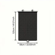 Tendalino Parasole Retraibile per Finestre 58x125 cm ¨C Minimal ¨C Bianco