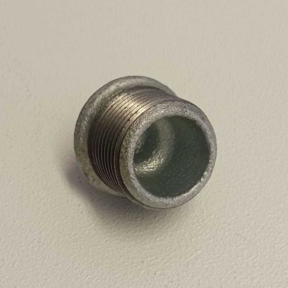 Raccordo m 1''+1/4 tappo di ghisa zincata malleabile