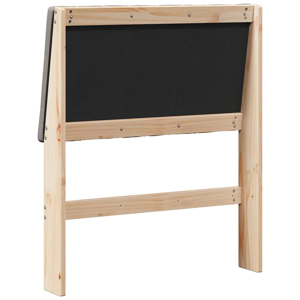 Testiera | Testata imbottita Talpa 80 cm Pino massello