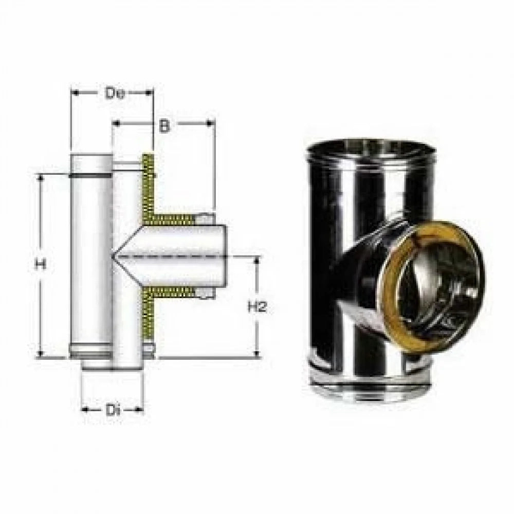 Inox doppia parete aisi 316 racc ordo a t 90 d.180 230 b00n976iny