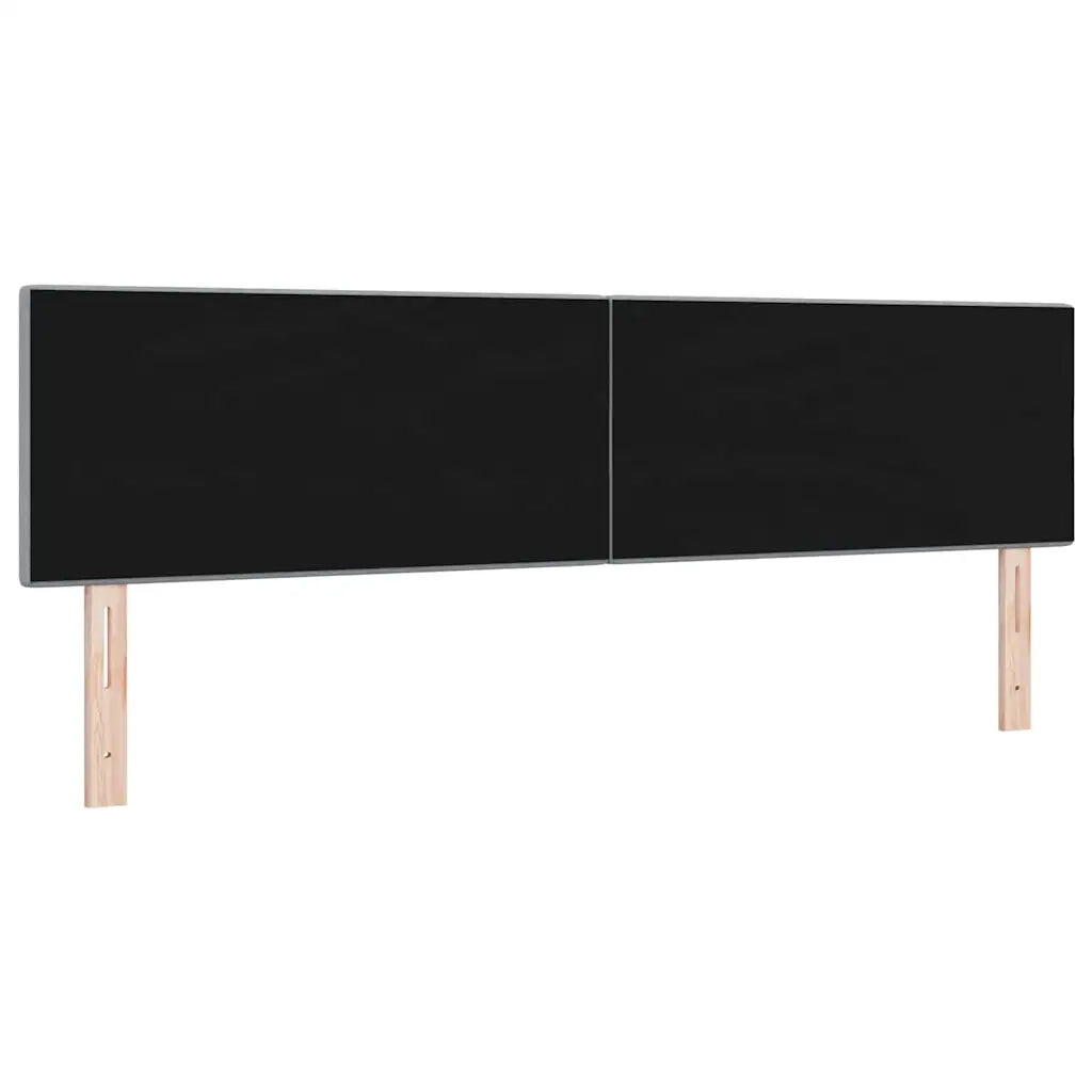 Testiera | Testata LED con strisce LED Grigio chiaro 180 cm Tessuto