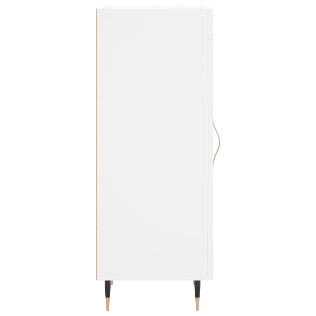 Credenza-Buffet-Armadio da cucina Bianca 34,5x34x90 cm in Legno Multistrato 494349
