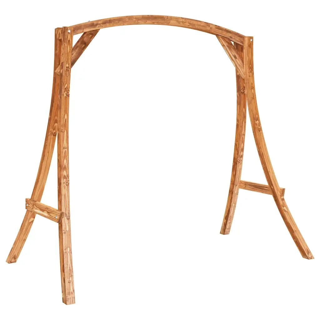Altalena in Legno Ricurvo con Finitura in Teak 313934