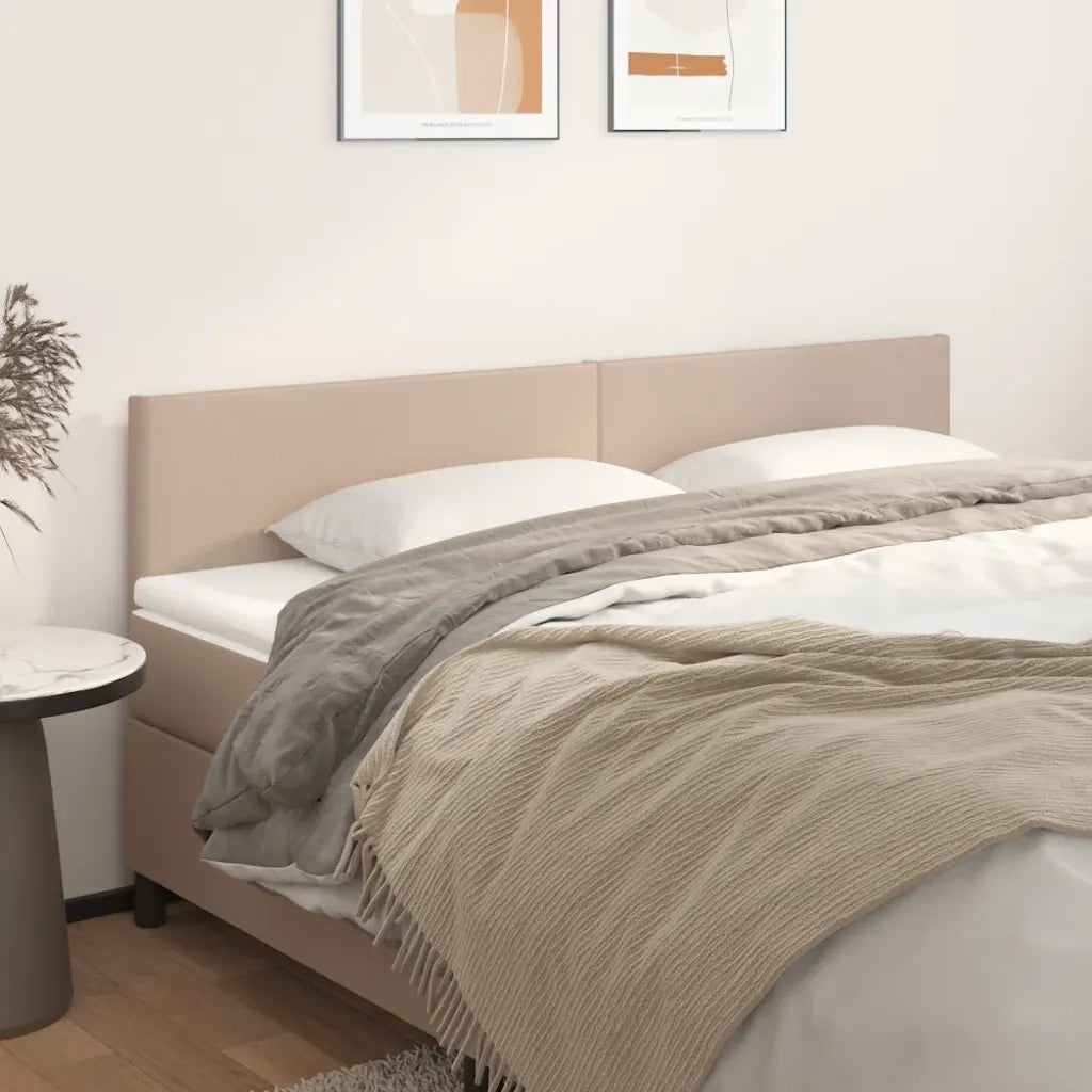 Testiera | Testata Cappuccino 200x5x78/88 cm in Similpelle