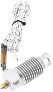 Componente per stampante 3D - Hotend 0,4 mm - Compatibile con KP3S/KP5L/E3D V5/V6 - Stantuffa di riscaldamento - Termistore di temperatura - Prestazioni affidabili - Extrusore