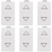 Saliscendi compatibile matix per controllo tapparelle e avvolgibili *** numero pezzi 6, confezione 1