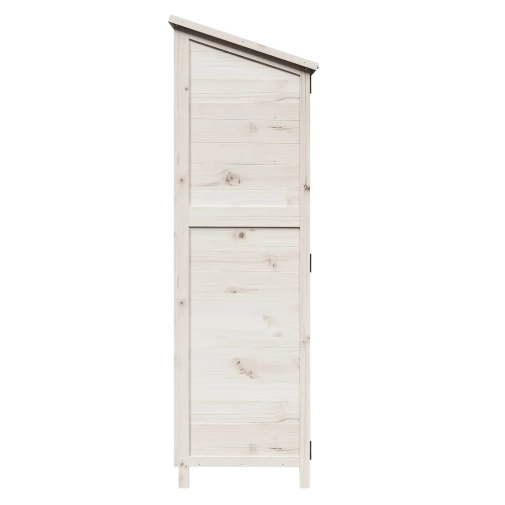 Capanno da Giardino Bianco 59,5 x 56 x 176,5 cm 42033477