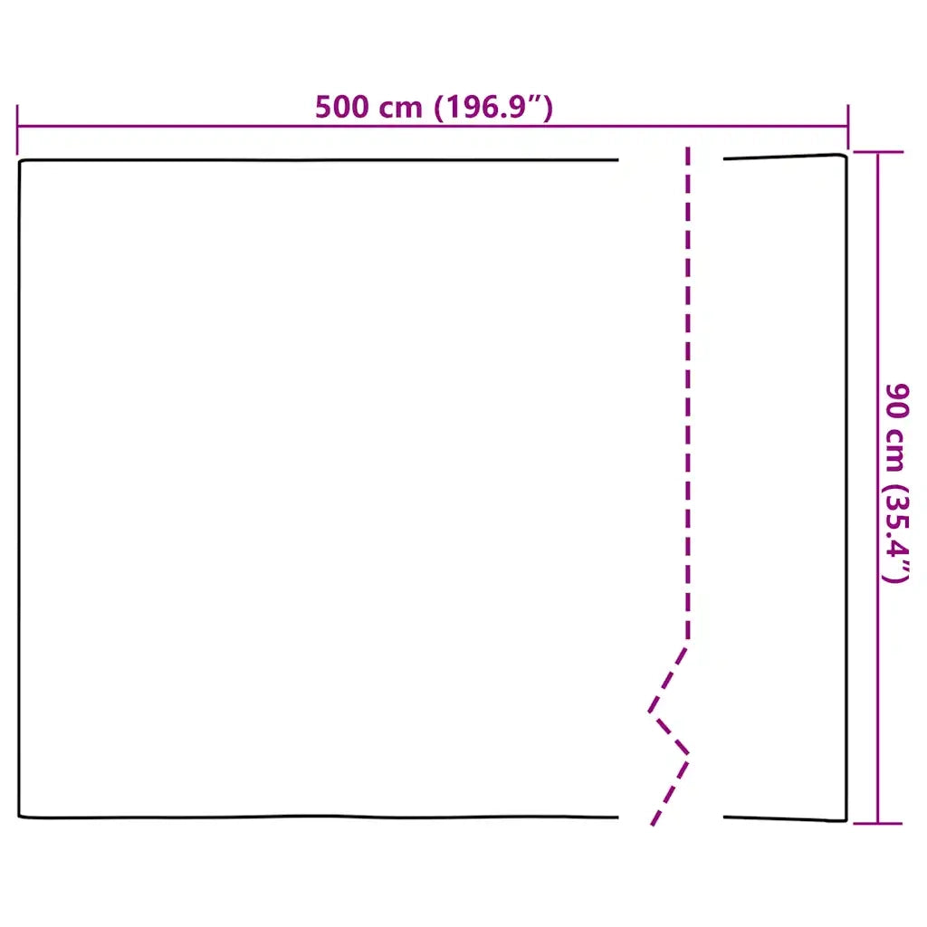 Pellicole Autoadesive Mobili 2 pz Rovere Chiaro 500x90 cm PVC 3059650