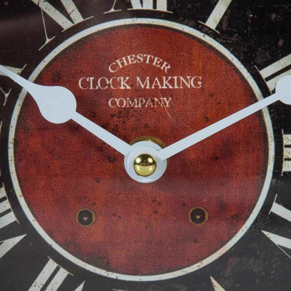 Orologio da tavolo bianco 20x20 cm