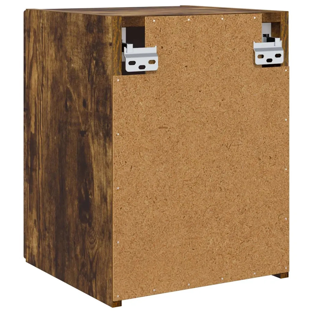 Mobile TV da parete-Mobile TV a Muro-Credenza TV Rovere fum¨¦ 30 x 31 x 40 cm