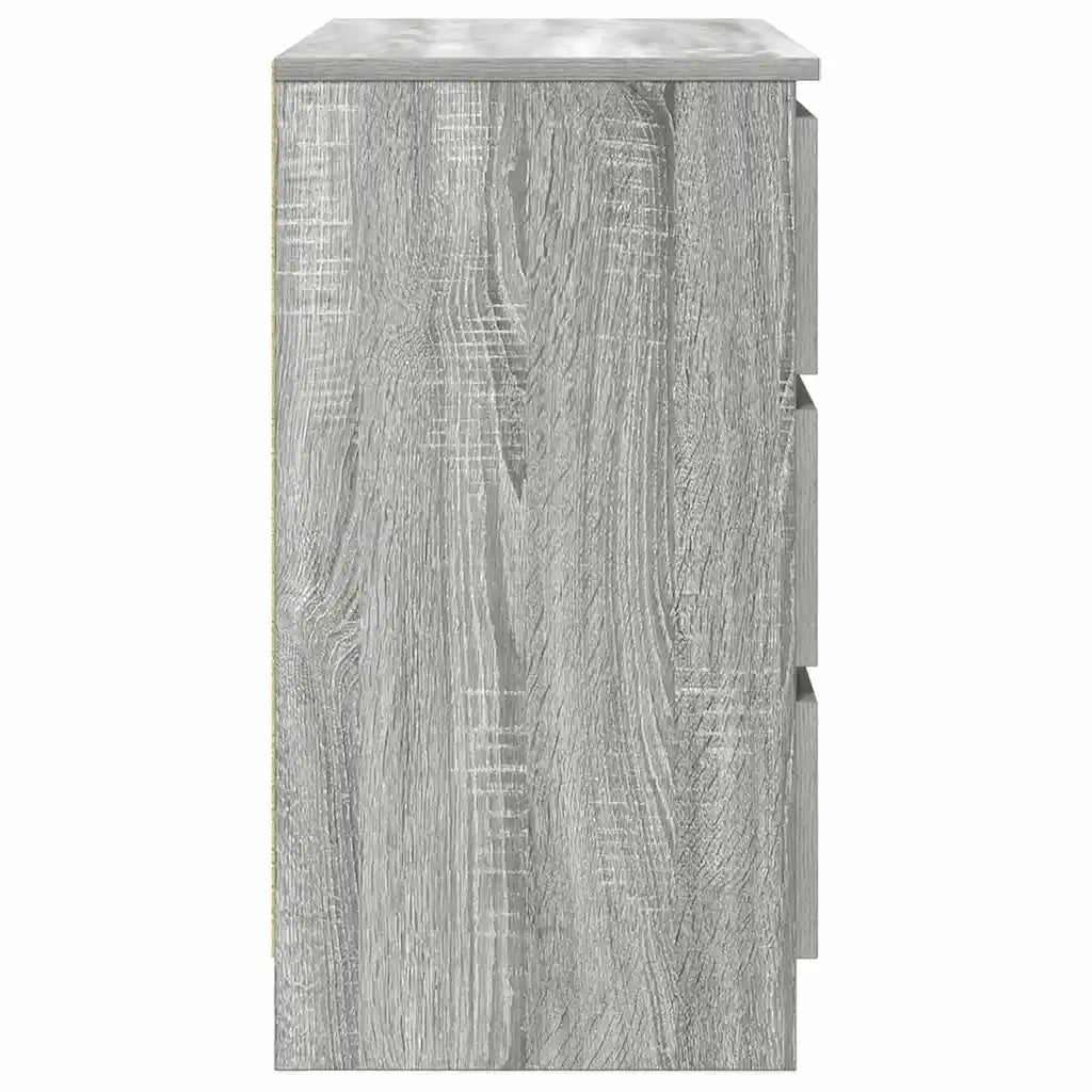 Credenza | Madia | Buffet da pranzo | Armadio da pranzo con Cassetto Grigio Sonoma 71x35x65 cm in Truciolato