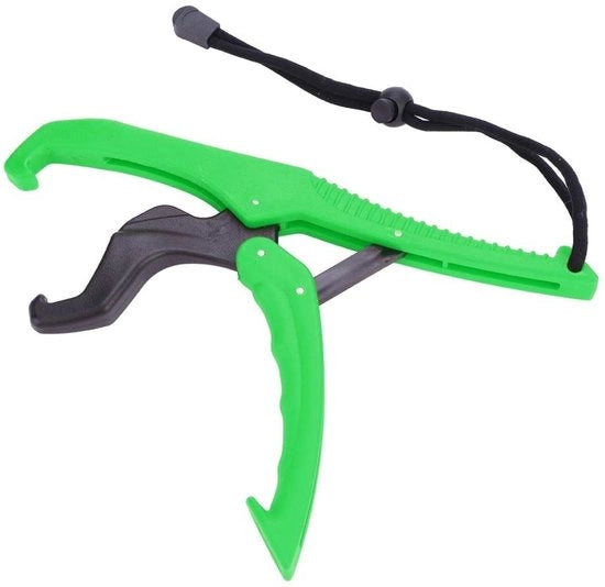 Manico Antislip per Visgrijper - Manubrio Leggero - Con Corda - Sicuro da Utilizzare - Design Facile - Galleggiante - Visklem