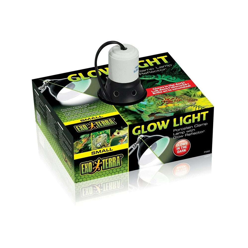 Exoterra Glow Light - Portalampada in Porcellana con Morsetto Modello: S