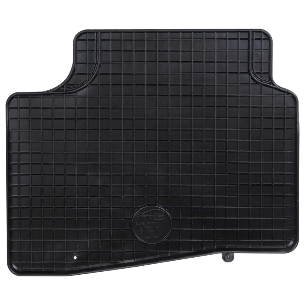 Tappetino per Auto 4 pcs Nero Gomma 42029146