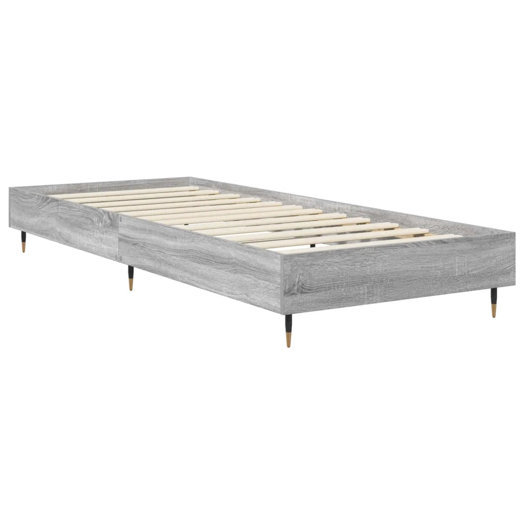 Struttura del letto Sonoma grigio 80 x 200 cm 8009051