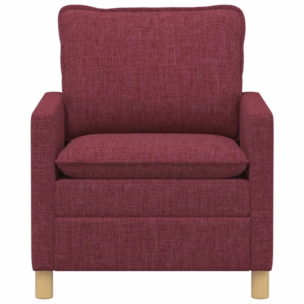 Divano Rosso Vino Tessuto 42028750