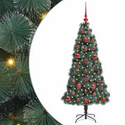 Albero di Natale | Decorazioni natalizie Artificiale Pre-illuminato con Set di Palline