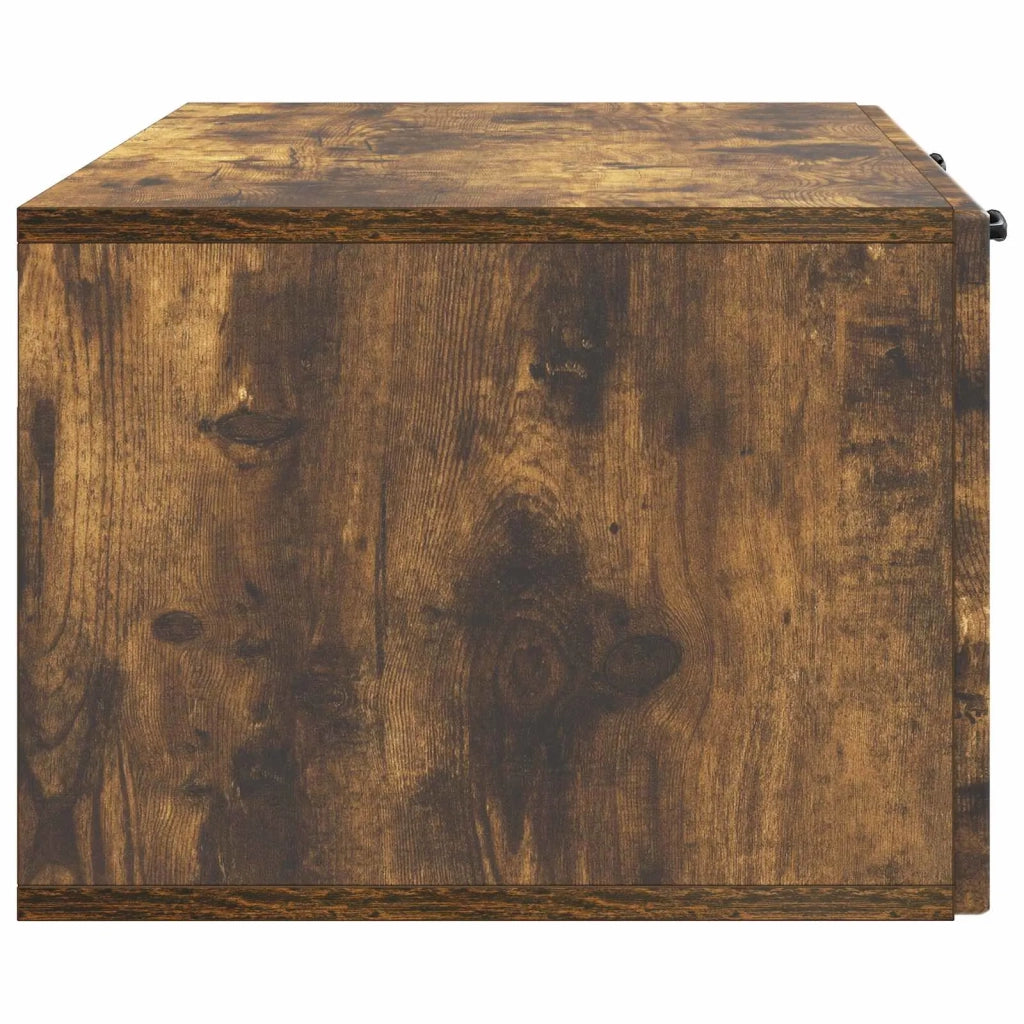 Mobile TV da Muro | Armadietto TV | Mobile Porta TV Rovere Fumo 98 x 41 x 30 cm