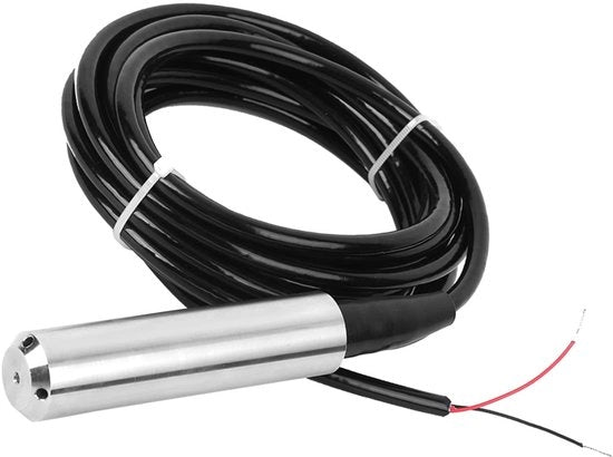Sensore di livello liquido IP68 - Stato di immersione liquido - Acciaio inossidabile - Alimentazione DC 24 V - Segnale 4-20 mA - Portata 0-3 metri
