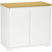 Mobile per Ingresso con Ante e Ripiano ¨C Minimal ¨C 80x37x75 Bianco