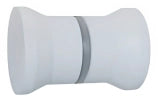 Coppia Pomelli Box Doccia Bianchi Ø40 mm – Lunghezza 59 mm