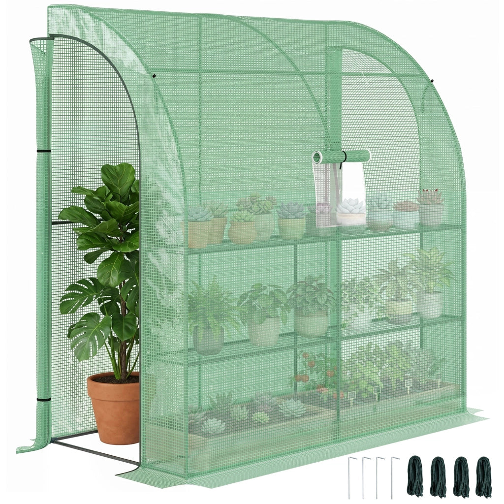 Serra da Giardino ¨C Minimal ¨C Verde 200x100x215 cm