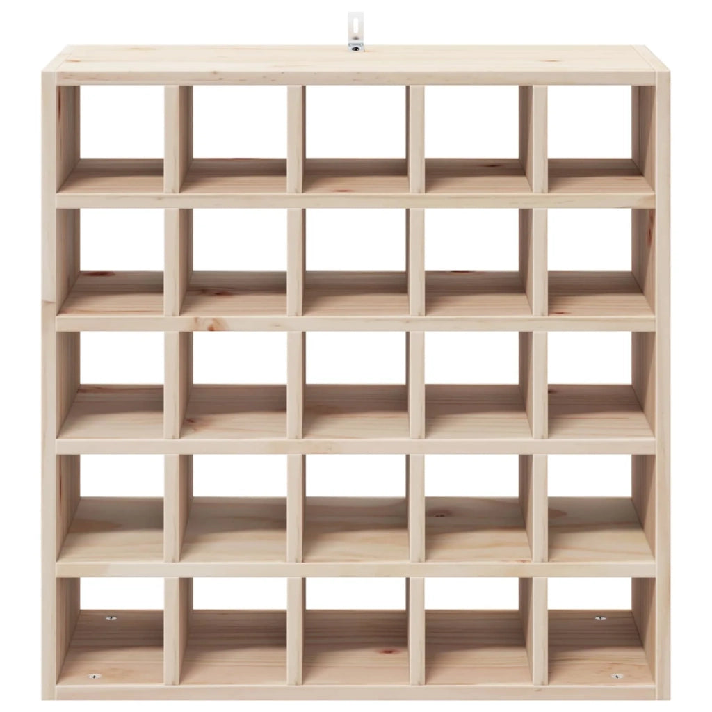 Portabottiglie 2 pz Naturale 56 x 25 x 56 cm Pino massello CFW4896291
