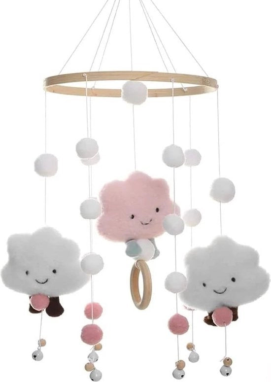 Mobile per bambino - Cassa per bambino - Decorazione del lettino - Regalo per mamme - Regalo per festa di benvenuto - Accessori per bambini - Per bambini e bambine - Da non mancare in ogni nursery!