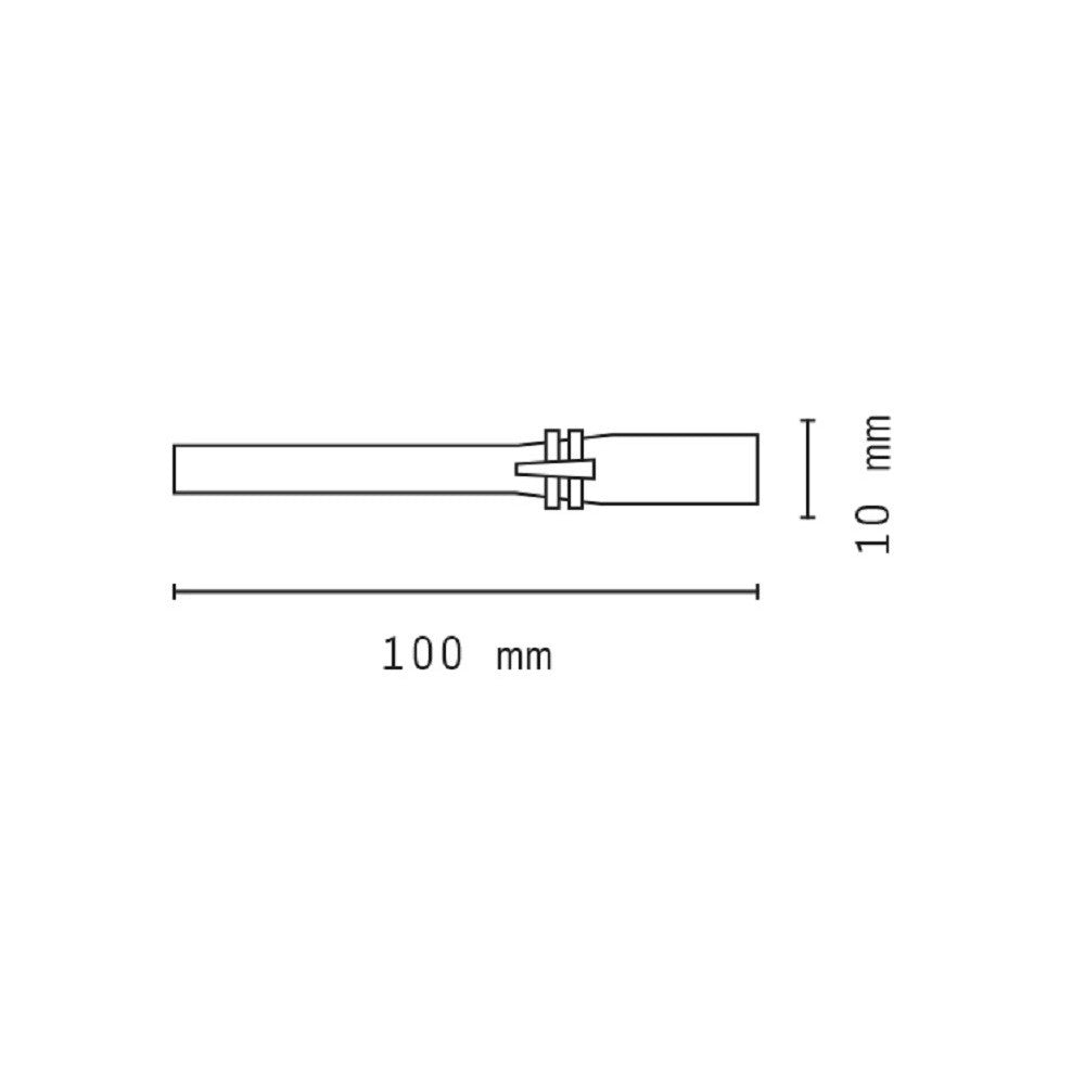 Trade Shop - Mini Torcia Led Portachiavi Cree A Forma Di Penna In Alluminio Tascabile Dt-2091 -