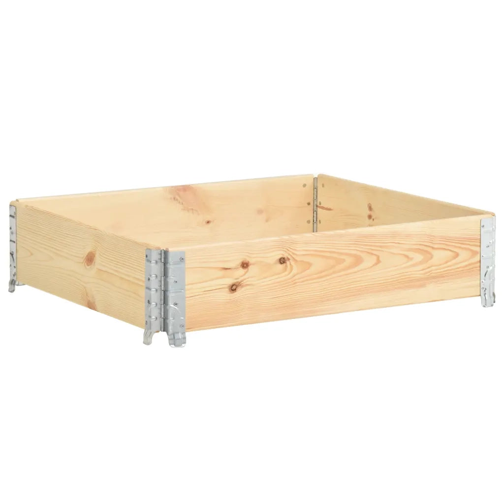 Collare per Pallet 100x100 cm in Legno Massello di Pino CFW9575265