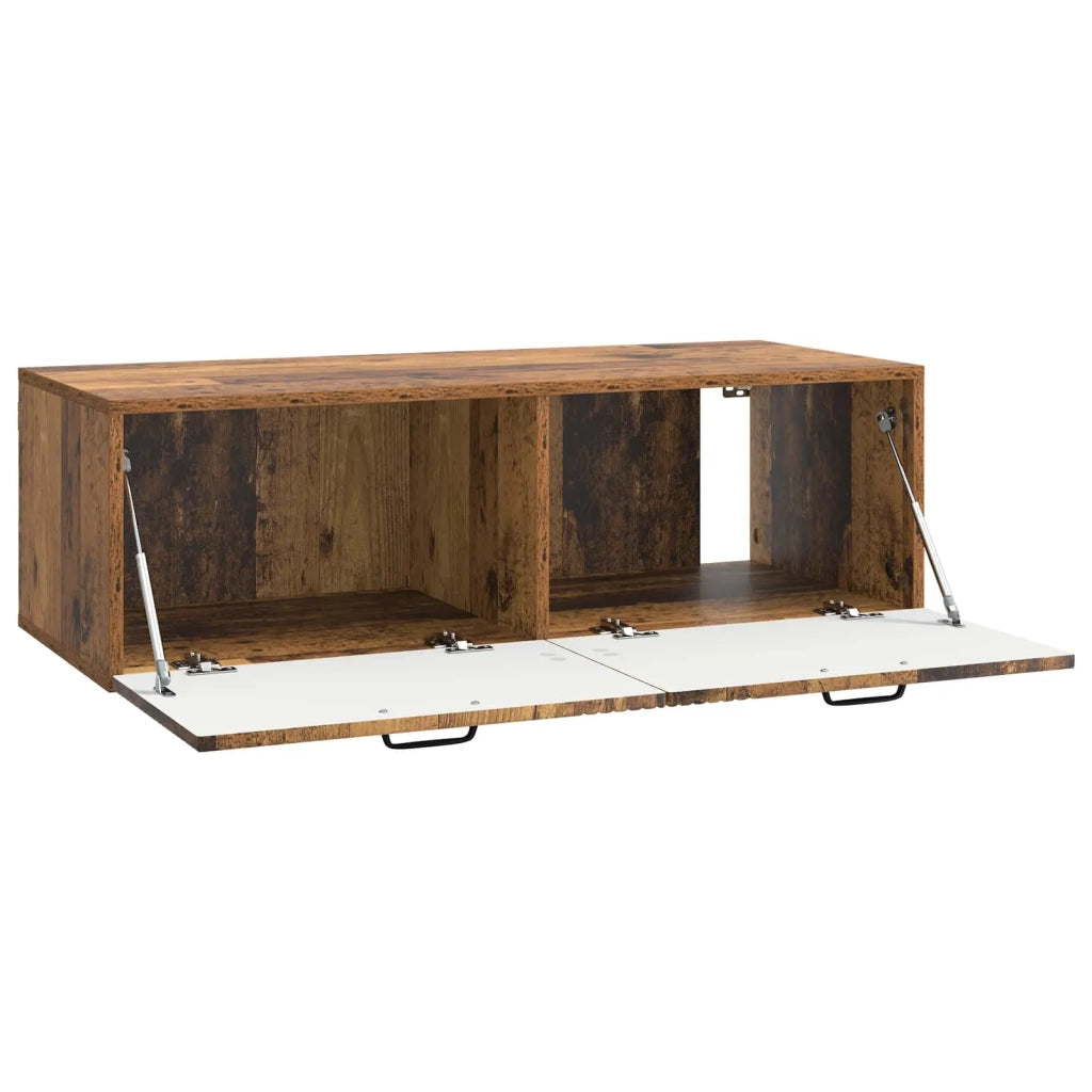 Mobile TV da Muro | Armadietto TV | Mobile Porta TV Legno antico 98 x 41 x 30 cm