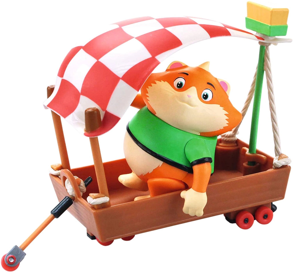 SMOBY STATUETTA METTI CON BARCA IN LEGNO SERIE 44 CATS