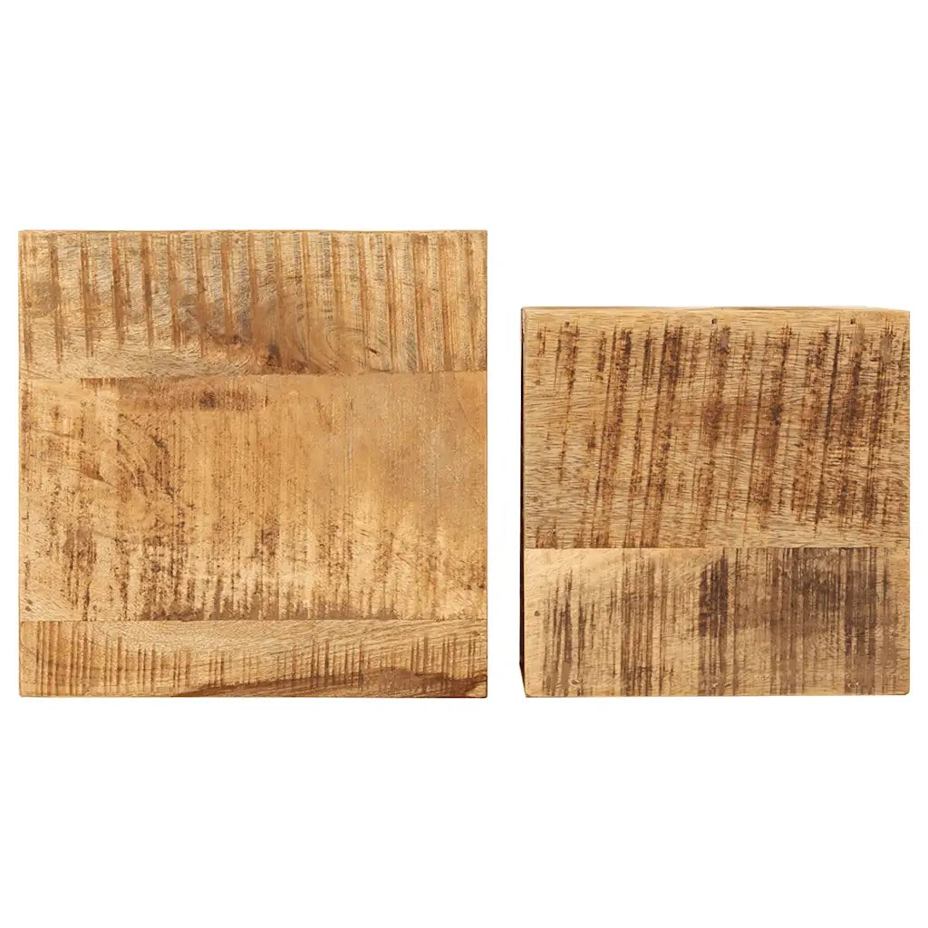 Supporti per piante | Sostegno per piante 2 pz in Legno Massello di Mango