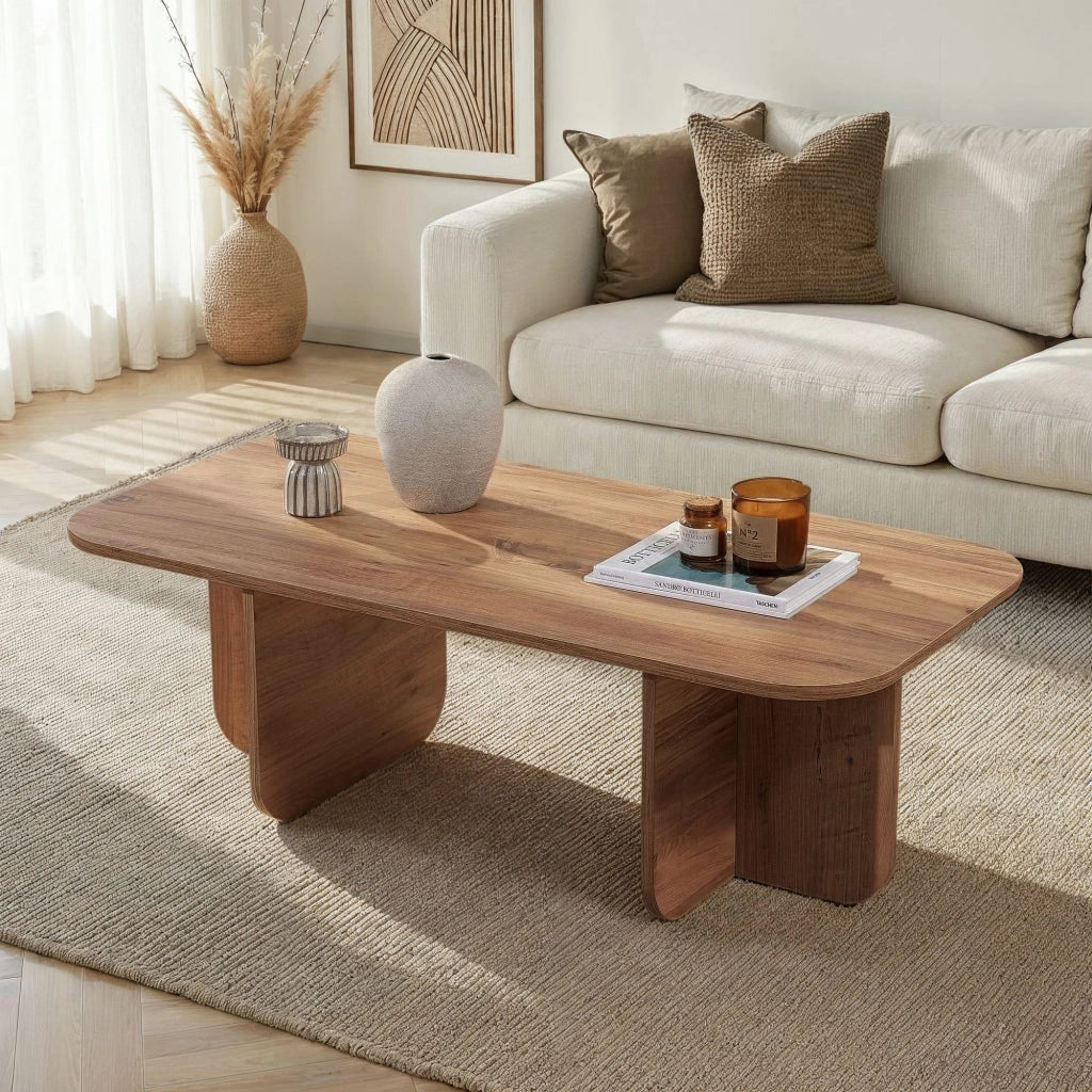 Tavolino in legno "Akira" 120 x 60 x 41 cm - Pino Atlantico