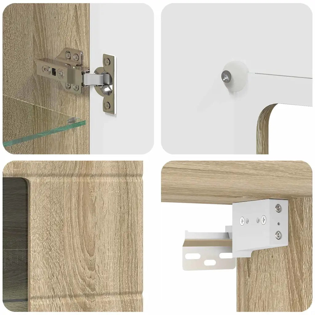Armadio in Legno Rovere Sonoma 50 x 29 x 100 cm CFW5708425