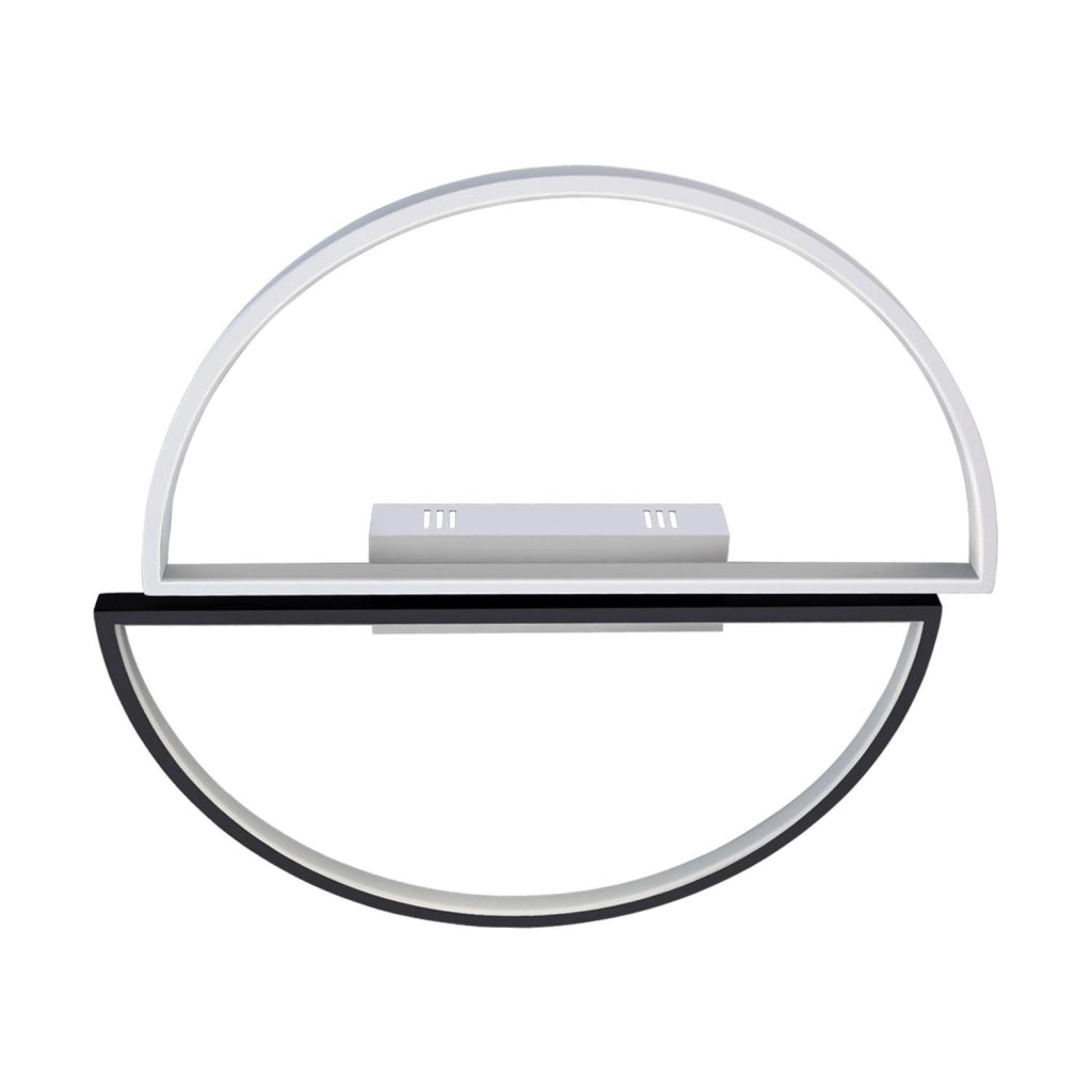 ZMH Lampada da soffitto plafoniera LED telecomando ferro dimmerabile moderna