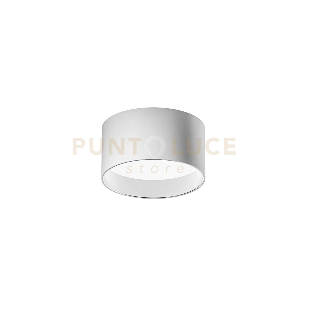 GPL332H- FARETTO LED  IN ALLUMINIO BIANCO SATINATO 2700K 921LM 12W D.12CM