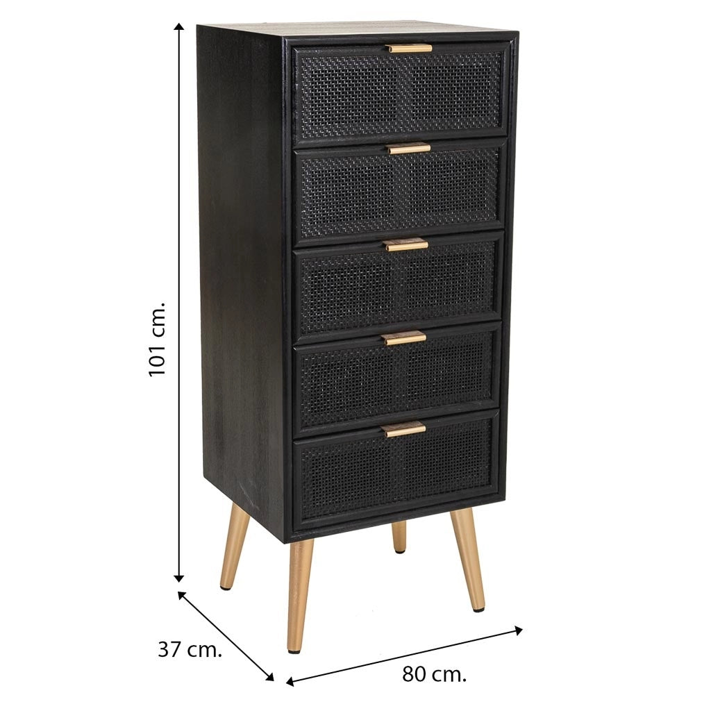 Mobile in legno e rete bianco 80x37x101h