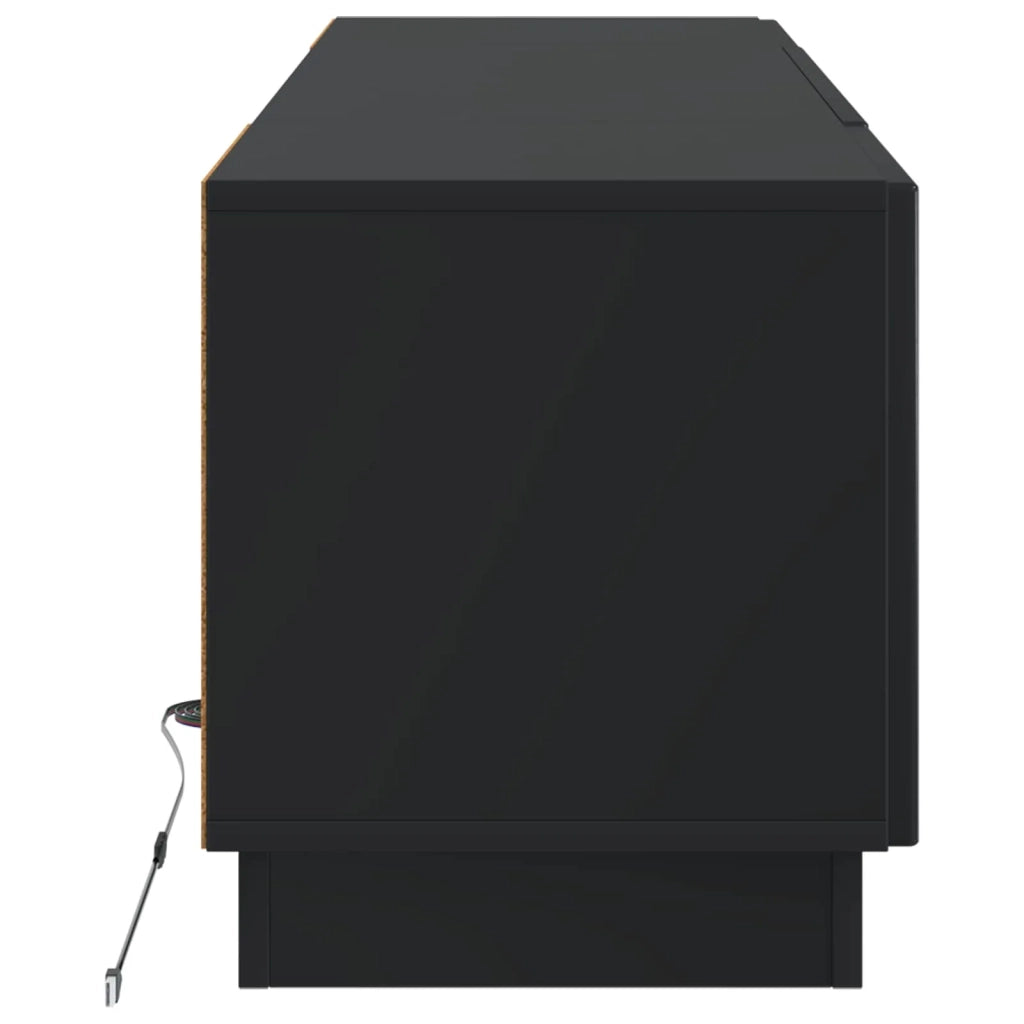 Mobile TV LED Nero Legno ingegnerizzato 897786
